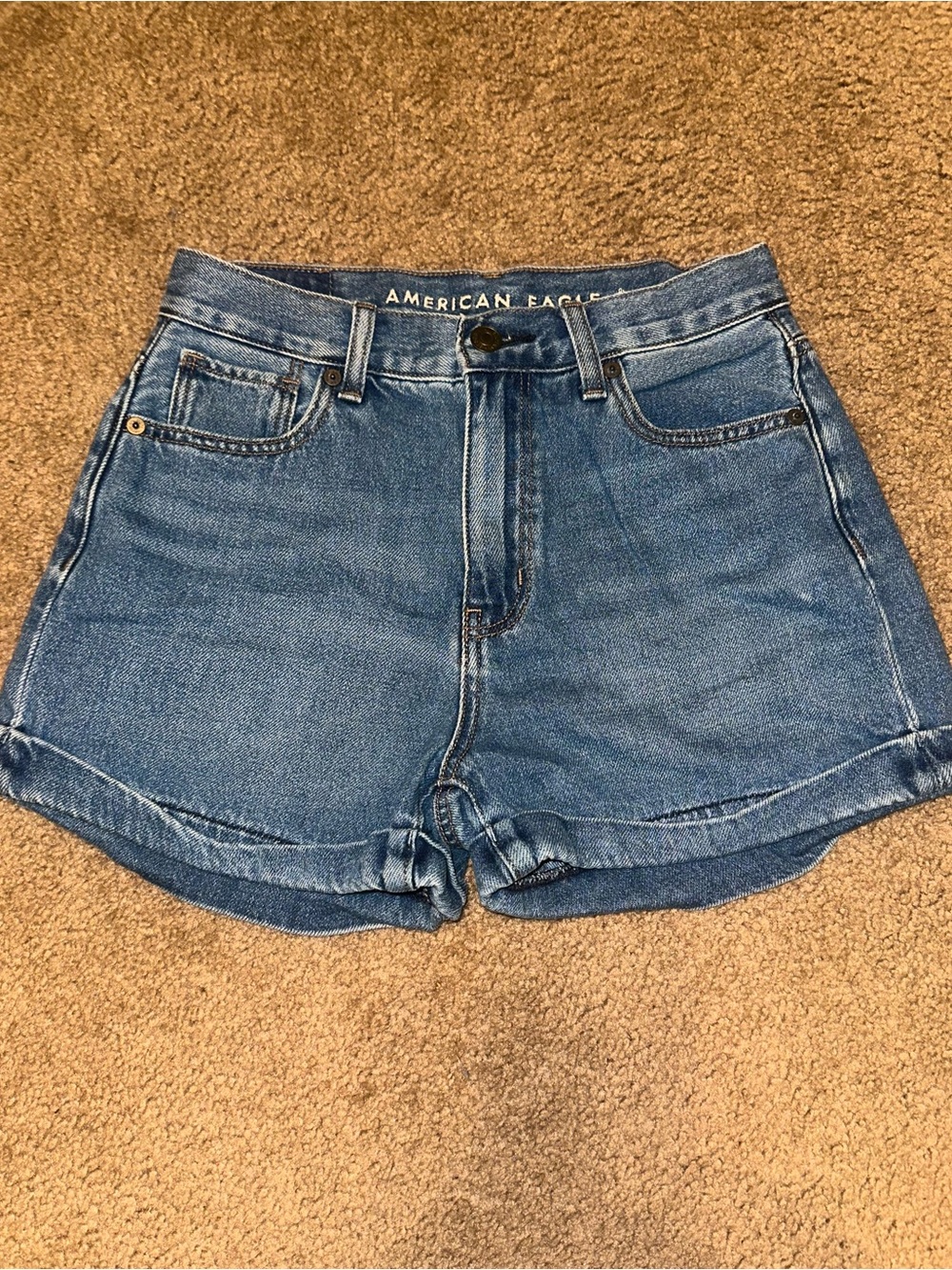 American Eagle outfitters mom shorts size 0
